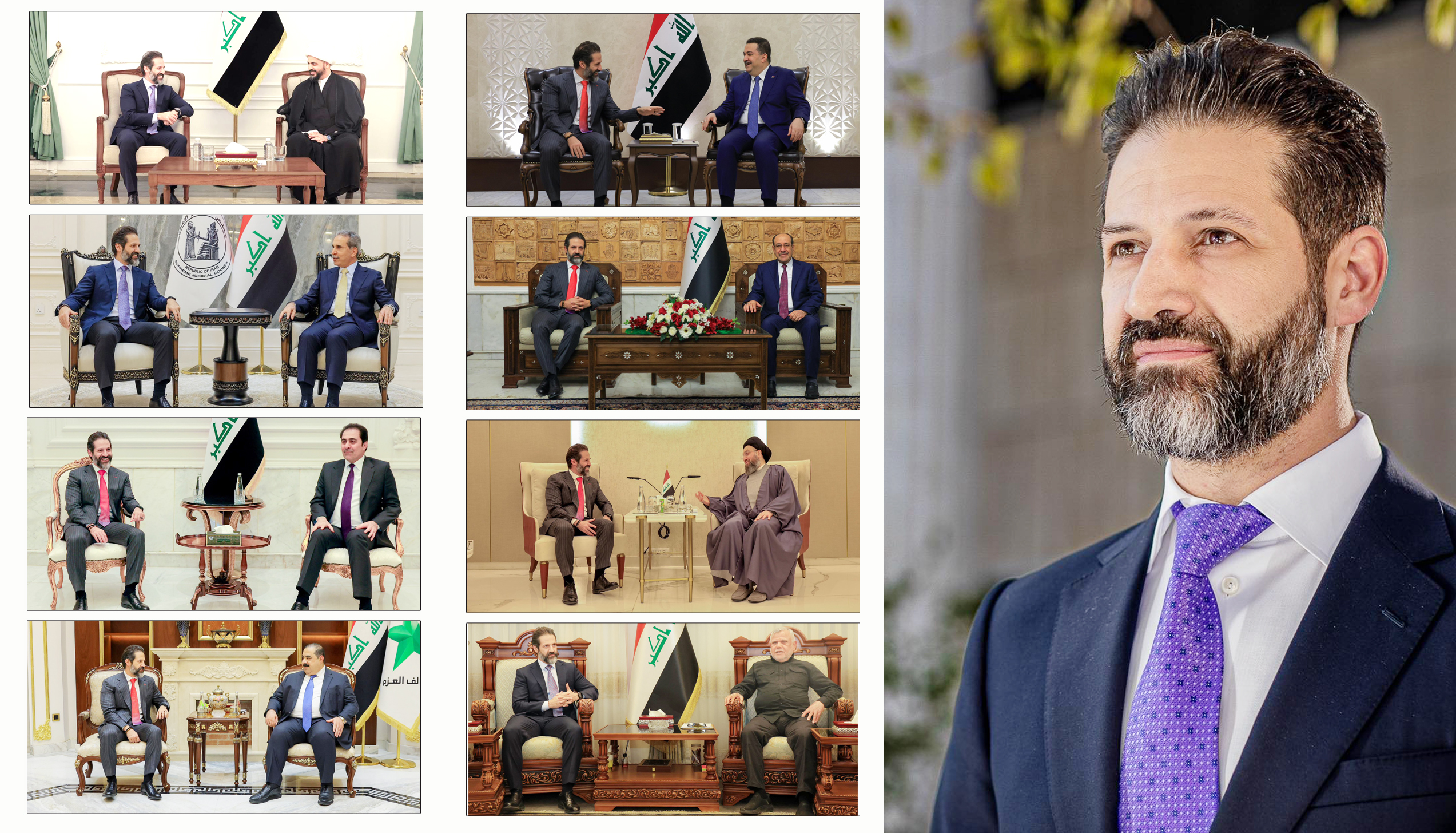 قوباد طالباني في بغداد: مباحثات استراتيجية لتشكيل حكومة قوية وحل قضايا الإقليم